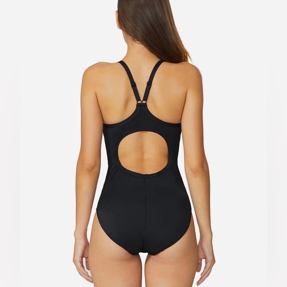 Baleaf Laureate Open Back One-Piece UPF 50+ Swim Team Training Swimsuit 40 / XL - Picture 2 of 10